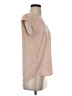 J.Crew 100% Polyester Pink Short Sleeve Blouse Size 2 - photo 4