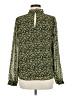 Vero Moda Floral Green Long Sleeve Blouse Size M - photo 2