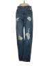 Levi's Hearts Blue Jeans Size 24 waist - photo 1