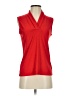 Anne Klein Red Sleeveless Blouse Size S - photo 1