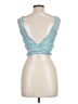L Space 100% Viscose Teal Sleeveless Top Size L - photo 2