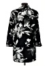 Carolina Belle 100% Polyester Floral Black Blazer Size S - photo 2