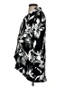 Carolina Belle 100% Polyester Floral Black Blazer Size S - photo 5