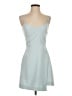 French Connection Solid Blue Cocktail Dress Size 0 - photo 1