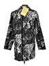 Dennis by Dennis Basso 100% Polyester Animal Print Gray Black Coat Size S - photo 2
