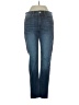 Express Stripes Blue Jeans Size 4 - photo 1