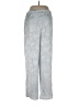 Walmart 100% Polyester Paisley Silver Casual Pants Size L - photo 2