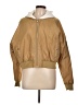 Akira 100% Polyester Solid Tan Jacket Size L - photo 1