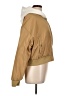 Akira 100% Polyester Solid Tan Jacket Size L - photo 4