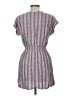 Gap 100% Rayon Stripes Gray Casual Dress Size M - photo 2