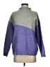 Kerisma Color Block Purple Turtleneck Sweater Size Sm - Med - photo 1