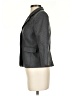 View 100% Polyester Chevron-herringbone Gray Blazer Size 4 - photo 5