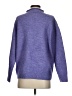 Kerisma Color Block Purple Turtleneck Sweater Size Sm - Med - photo 2