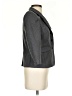 View 100% Polyester Chevron-herringbone Gray Blazer Size 4 - photo 4