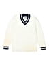 Onekid 100% Cotton Ivory Pullover Sweater Size 7 - photo 1