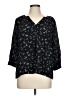Joie 100% Silk Black Blouse Size L - photo 1