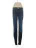 White House Black Market Color Block Blue Jeans Size 4 - photo 1
