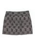 Izod Golf 100% Polyester Houndstooth Gray Casual Skirt Size 8 - photo 2