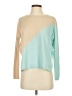 Lilly Pulitzer 100% Cashmere Color Block Teal Cashmere Pullover Sweater Size XXS - photo 1