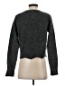 Rebecca Minkoff Metallic Gray Pullover Sweater Size XXS - photo 2