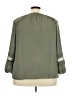 Daniel Rainn Green 3/4 Sleeve Blouse Size 2X - photo 2