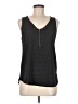Tempted Black Sleeveless Top Size M - photo 1