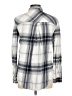 BDG 100% Cotton Plaid Gray Silver Long Sleeve Button-Down Shirt Size M - photo 2