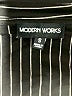 Modern Works Stripes Black Long Sleeve Blouse Size S - photo 7