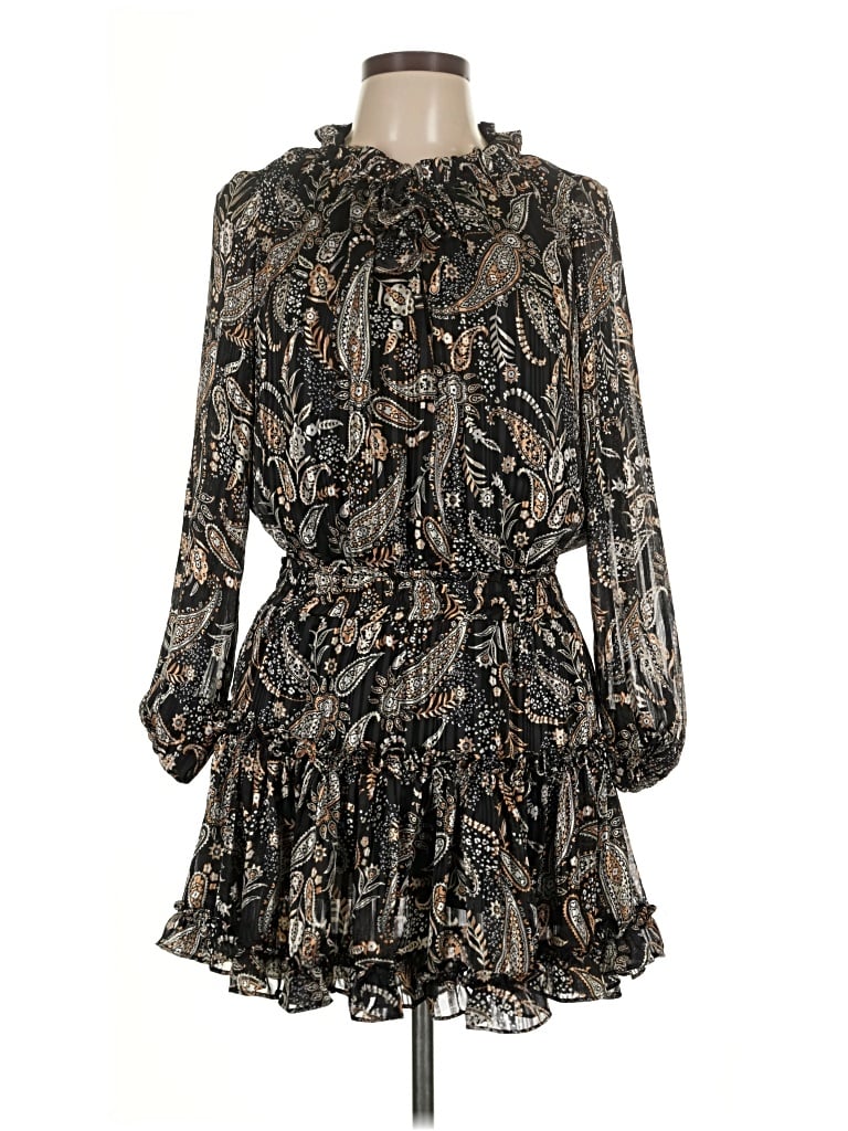 Pre-owned Sky To Moon Casual Dress In Black