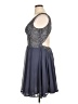 JJ's House 100% Polyester Gray Cocktail Dress Size 16 (estimated) - photo 5