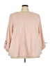 Kim & Cami Pink Sweatshirt Size 3X - photo 1