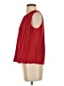 Calvin Klein 100% Polyester Red Sleeveless Blouse Size S - photo 5