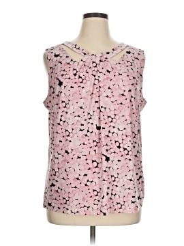 Black Label By Evan Picone Sleeveless Blouse
