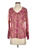 Leifsdottir Pink Long Sleeve Blouse Size 0 - photo 1