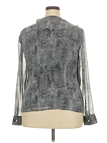Jones Wear Long Sleeve Blouse (view 2)