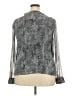 Jones Wear 100% Polyester Silver Long Sleeve Blouse Size 18 - photo 2