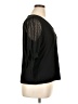 CeCe Black 3/4 Sleeve Top Size XL - photo 4