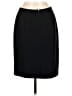 Albert Nipon Solid Black Formal Skirt Size 8 - photo 2