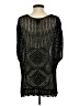 Soho 100% Acrylic Metallic Black Pullover Sweater Size S - photo 2