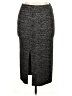 T Tahari Tweed Gray Black Casual Skirt Size 8 - photo 1