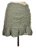 Dizzy Lizzy 100% Rayon Print Teal Casual Skirt Size M - photo 1