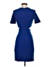 Topshop Solid Blue Cocktail Dress Size 0 - photo 2