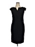 Zoe D. Solid Black Cocktail Dress Size 14 - photo 1