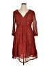 EAST Paisley Red Cocktail Dress Size 14 - photo 1