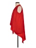 BCBGMAXAZRIA 100% Polyester Red Sleeveless Blouse Size S - photo 5