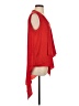 BCBGMAXAZRIA 100% Polyester Red Sleeveless Blouse Size S - photo 4