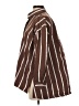 Jarbo Stripes Brown Long Sleeve Blouse Size XS (0) - photo 5