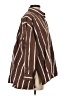 Jarbo Stripes Brown Long Sleeve Blouse Size XS (0) - photo 4
