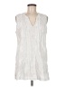 Sigrid Olsen Stripes Silver Sleeveless Blouse Size M - photo 1