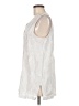 Sigrid Olsen Stripes Silver Sleeveless Blouse Size M - photo 5